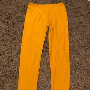 Lularoe Mustard One Size Leggings